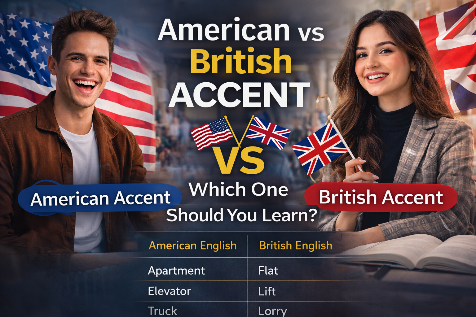 American vs British Accent: Which One Should You Learn?